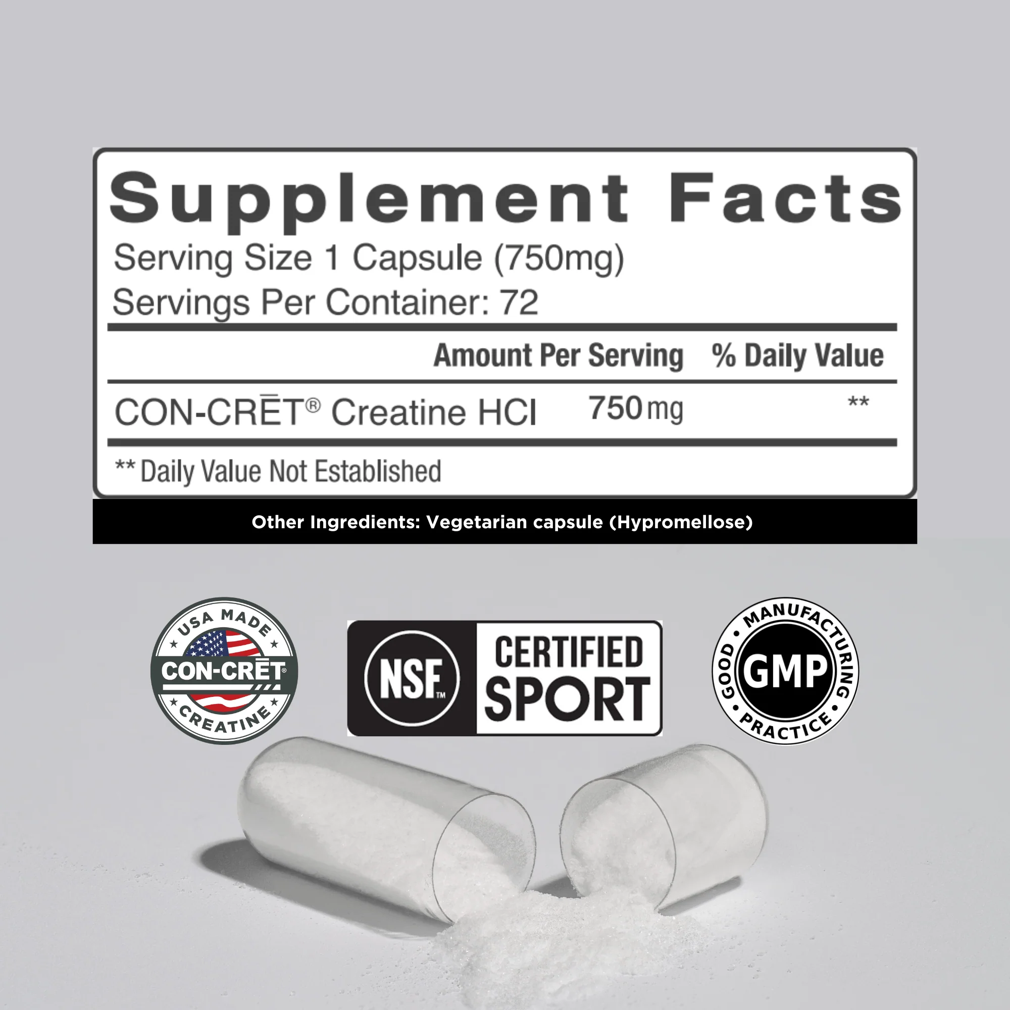 CON-CRET Creatine HCL - Image 6