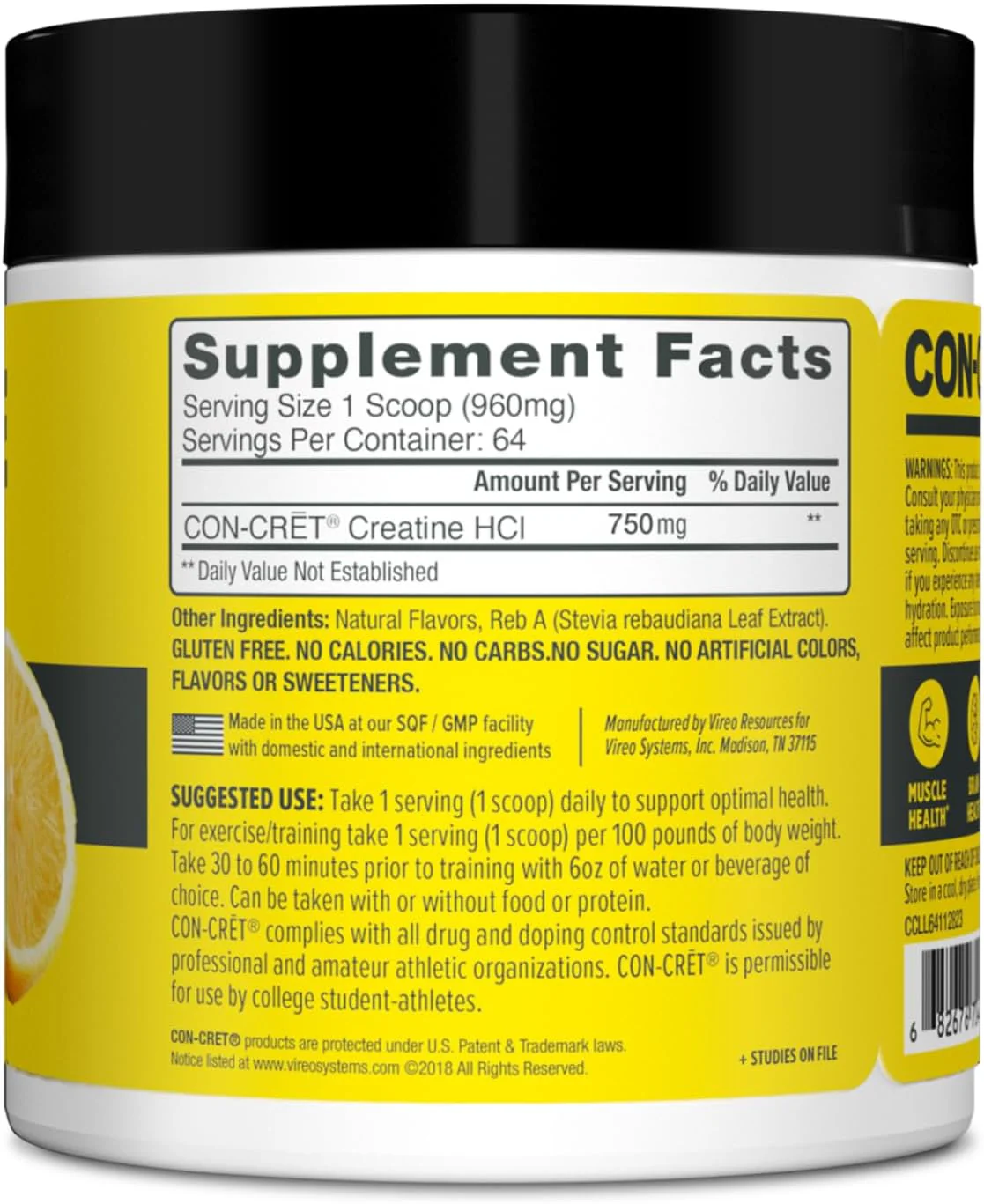 CON-CRET Creatine HCL - Image 9