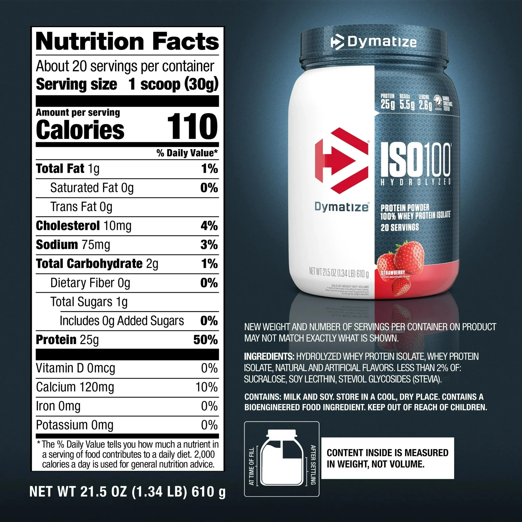 Dymatize ISO 100 Hydrolized Protein Powder - Image 14
