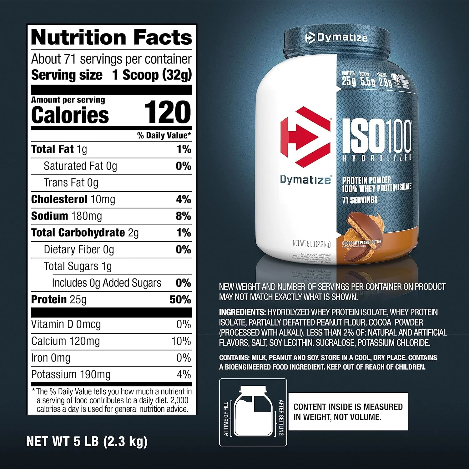 Dymatize ISO 100 Hydrolized Protein Powder - Image 34