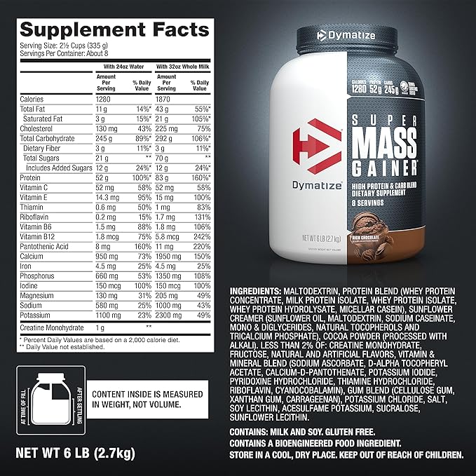 Dymatize Super Mass Gainer - Image 4