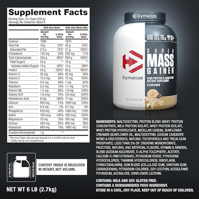Dymatize Super Mass Gainer - Image 6