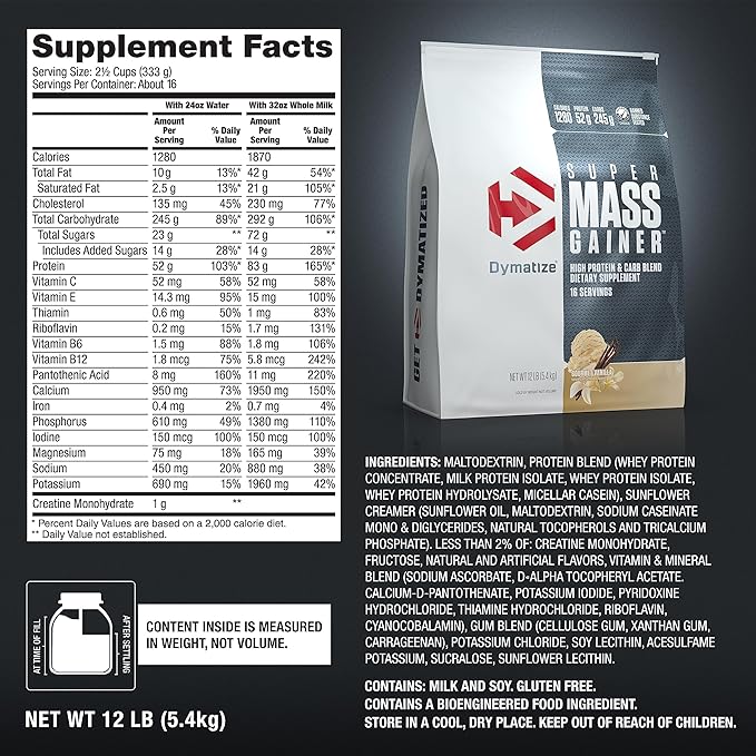 Dymatize Super Mass Gainer - Image 8