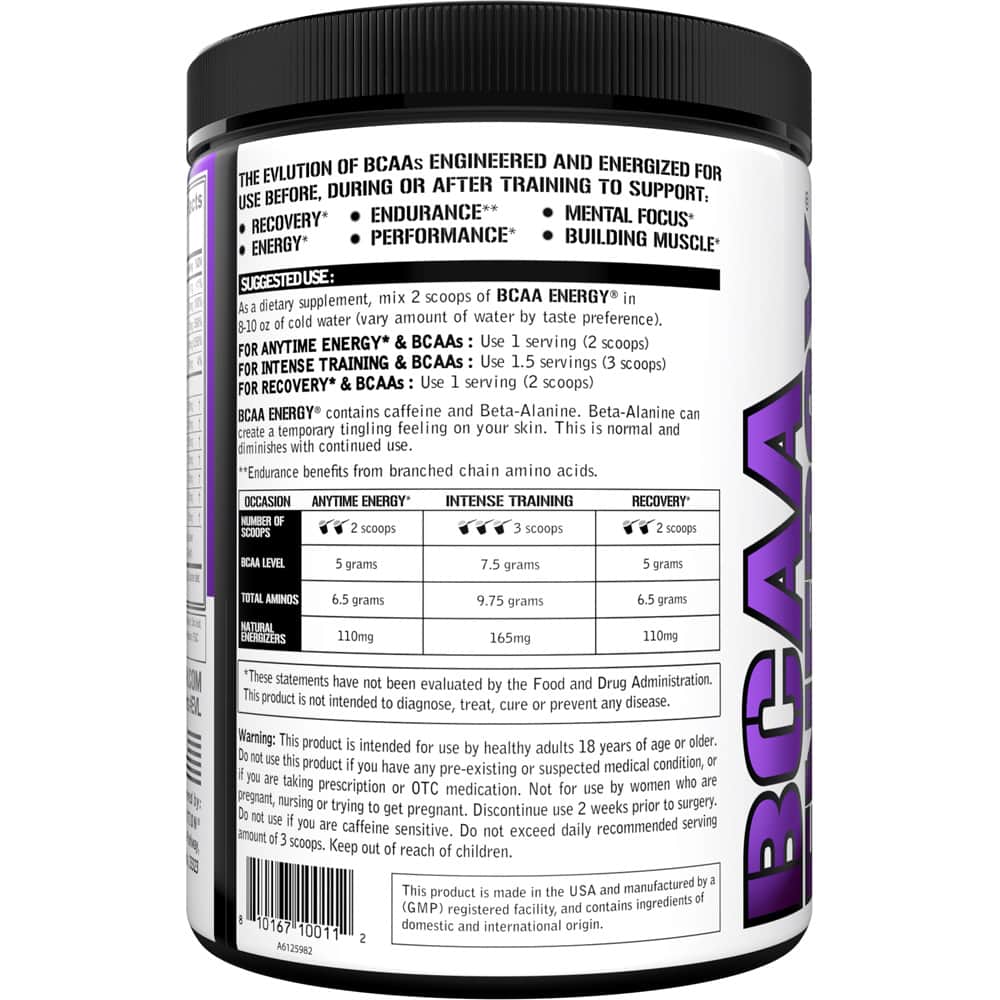EVLUTION NUTRITION BCAA ENERGY AMINO ACIDS - Image 11