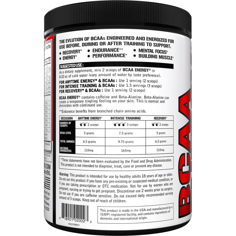 EVLUTION NUTRITION BCAA ENERGY AMINO ACIDS - Image 15