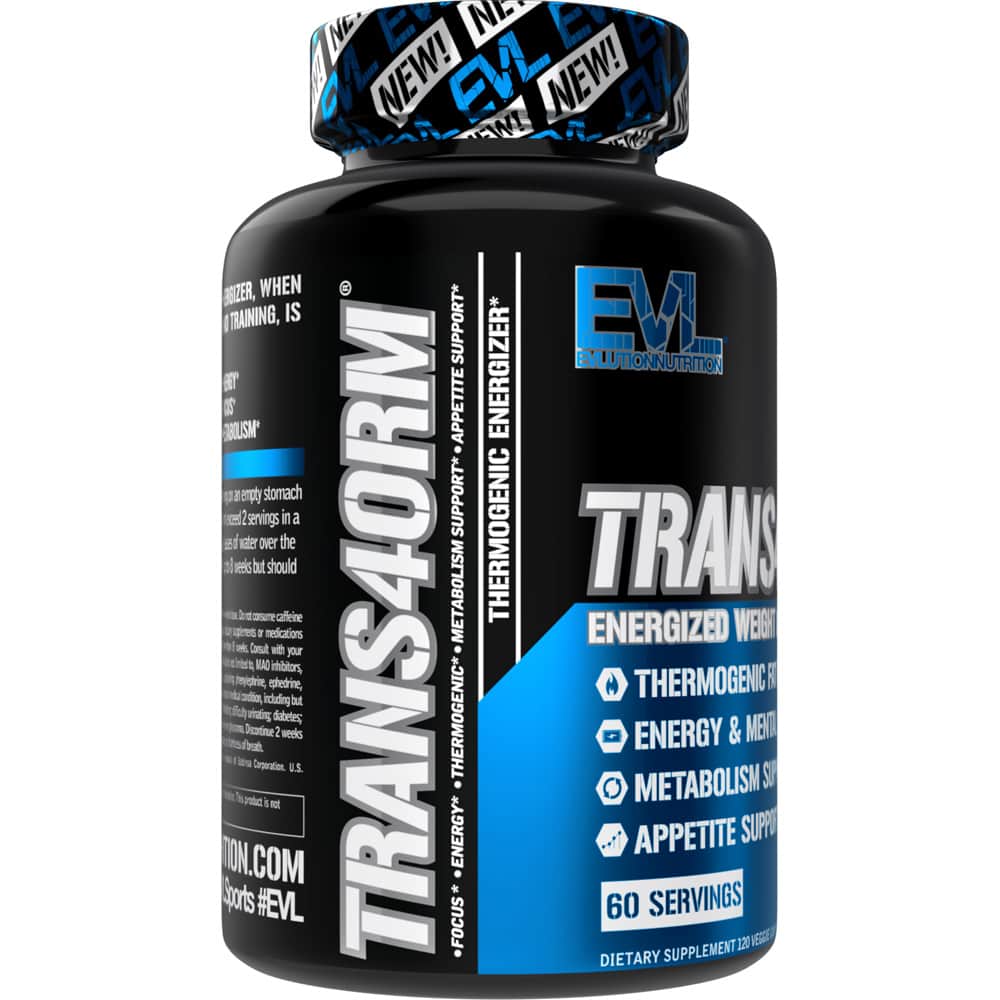 EVLUTION NUTRITION TRANS4ORM Fat Burner Capsules - Image 3
