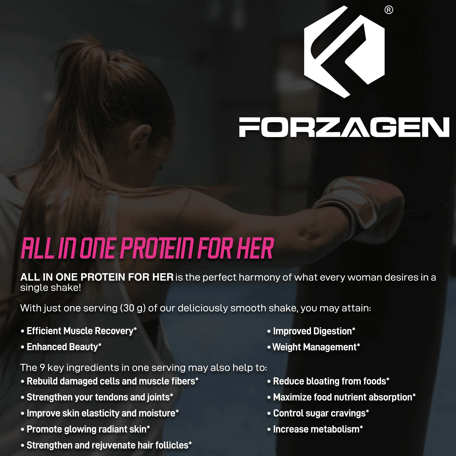 Forzagen All in One Protein for Her - Image 5