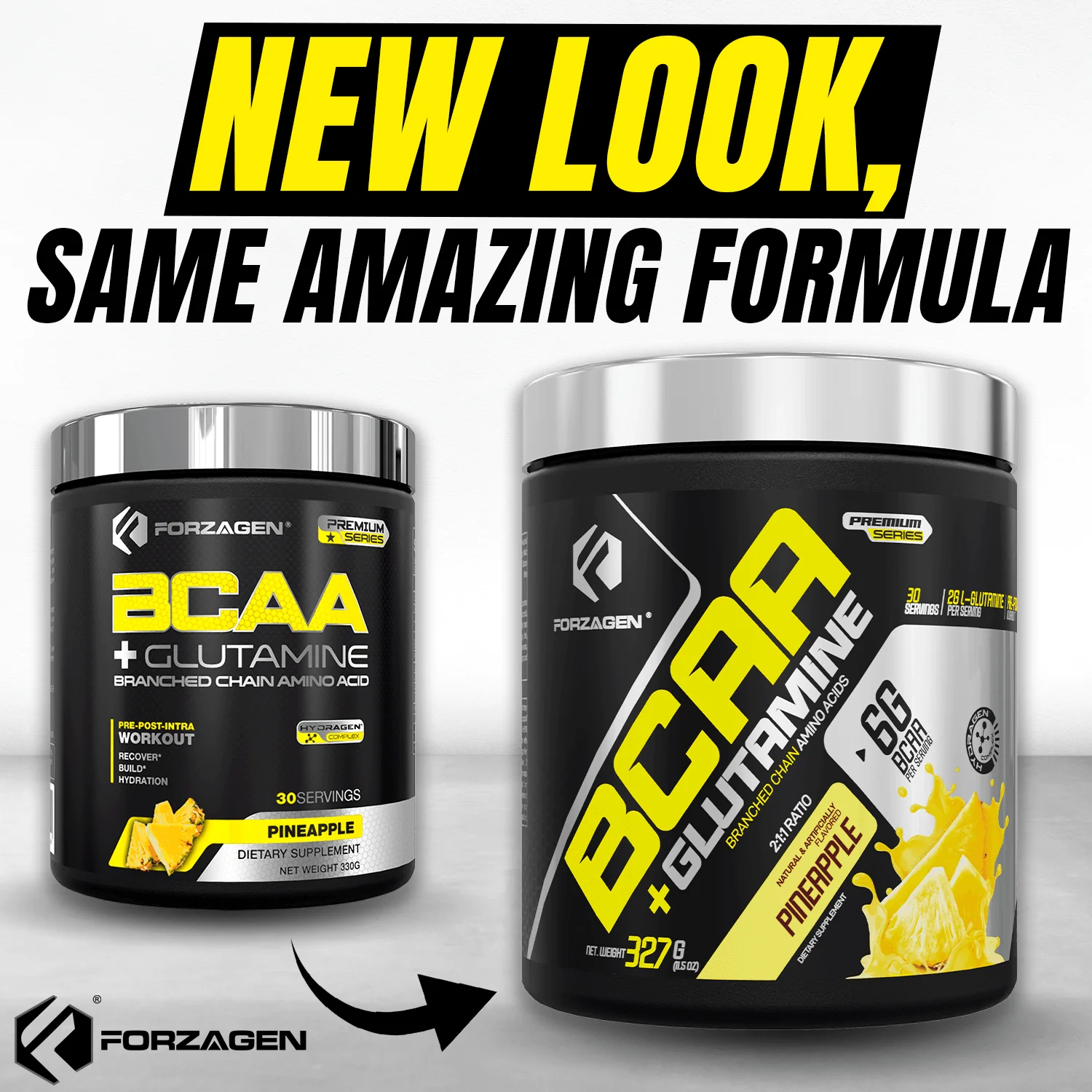 Forzagen BCAA'S + Glutamine with Hydragen Complex - Image 5