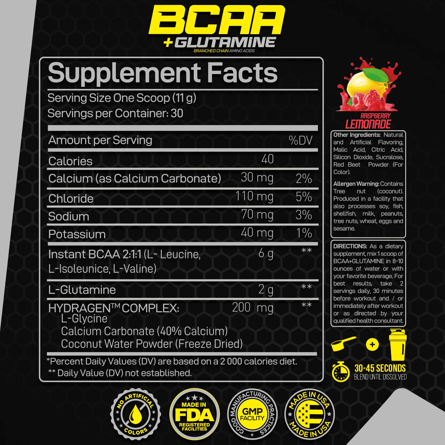 Forzagen BCAA'S + Glutamine with Hydragen Complex - Image 9