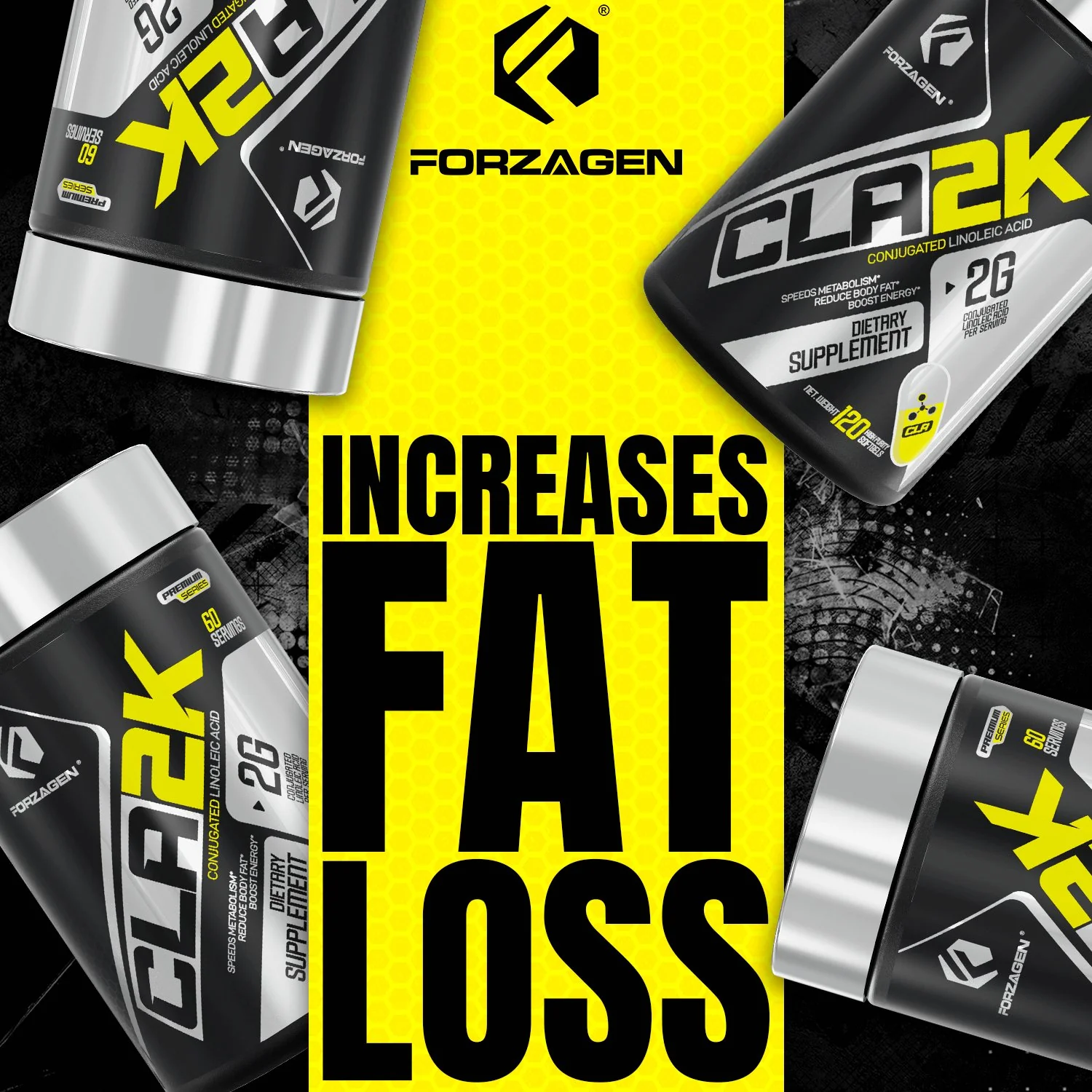Forzagen CLA 2K Stim-Free Softgels - Image 10