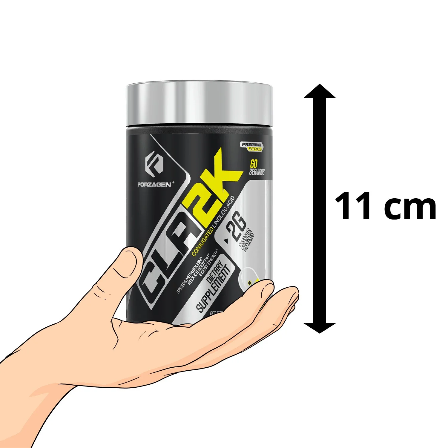 Forzagen CLA 2K Stim-Free Softgels - Image 12