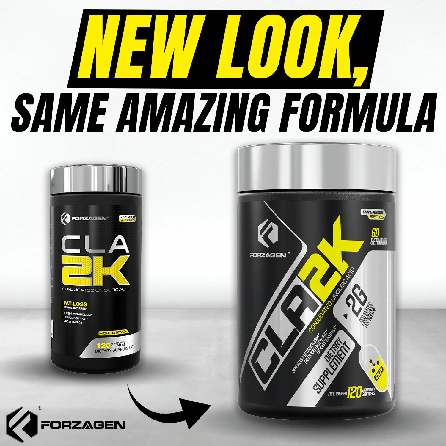 Forzagen CLA 2K Stim-Free Softgels - Image 5