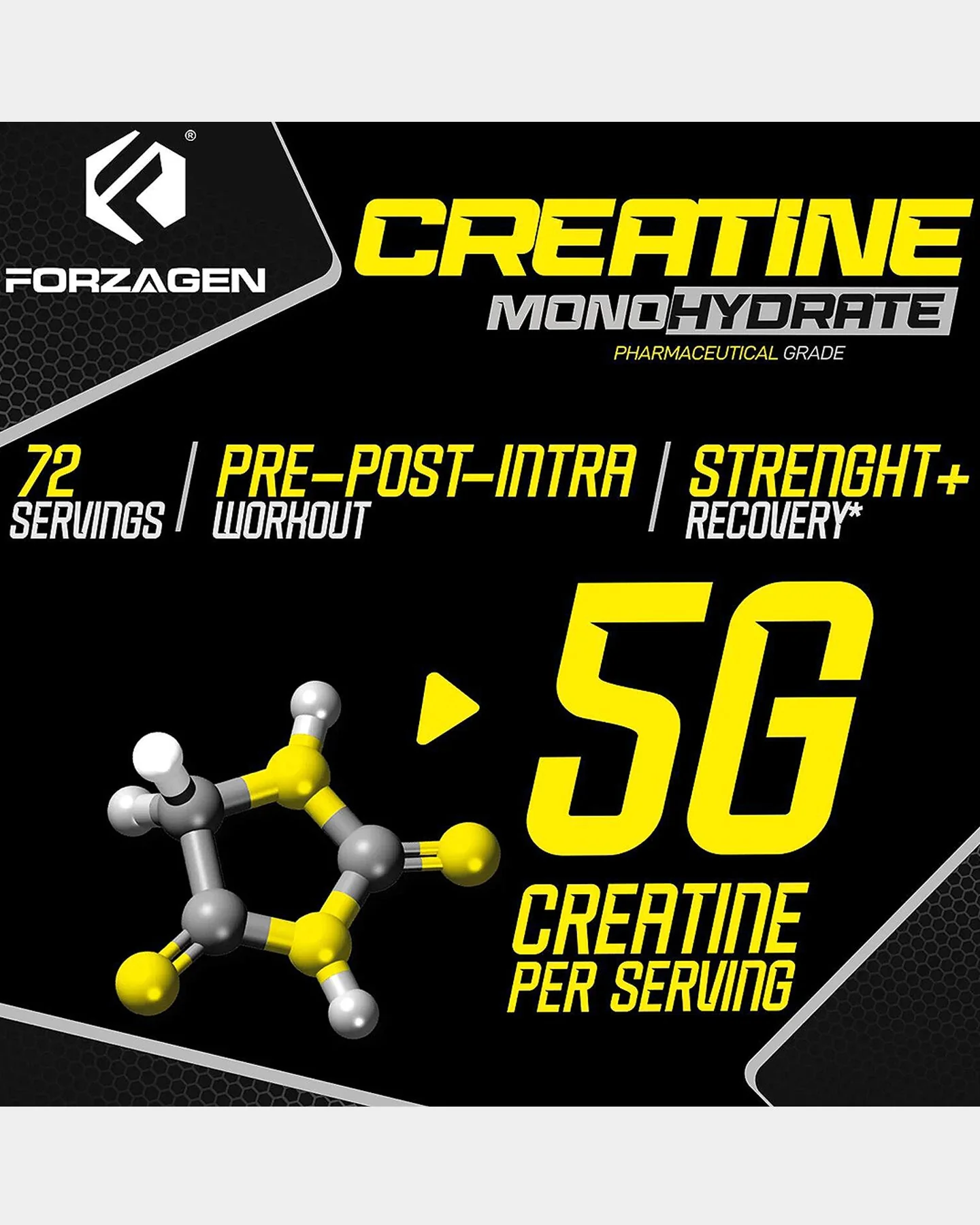 Forzagen Creatine Monohydrate - Image 5