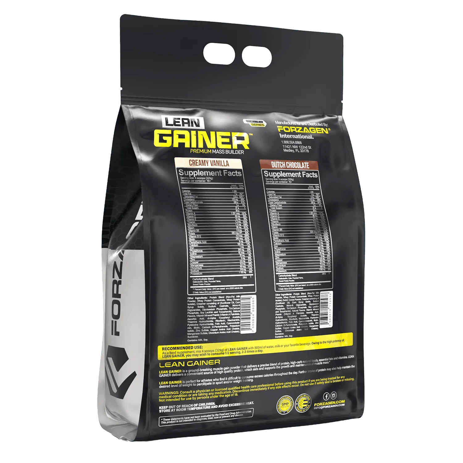 Forzagen Lean Gainer Premium Mass Builder - Image 10