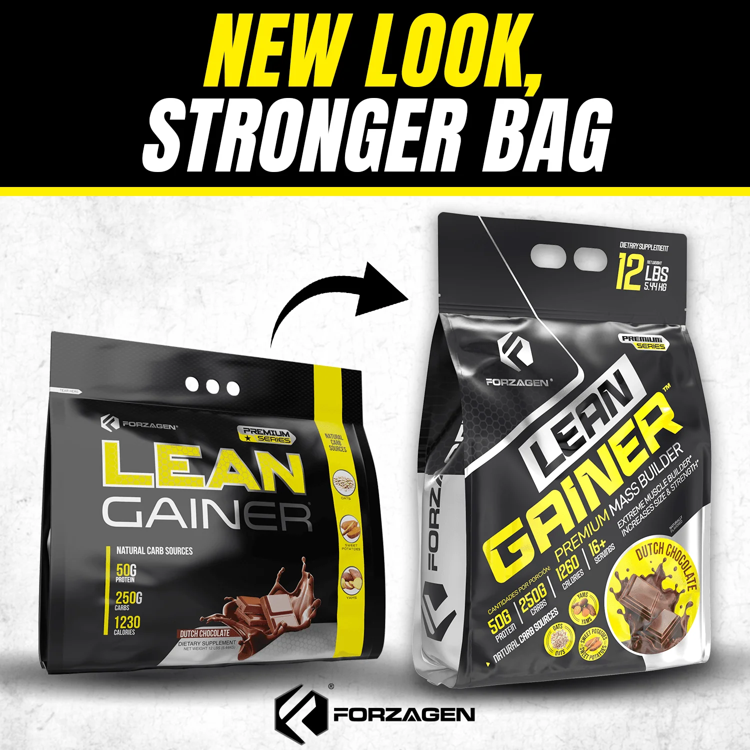 Forzagen Lean Gainer Premium Mass Builder - Image 12