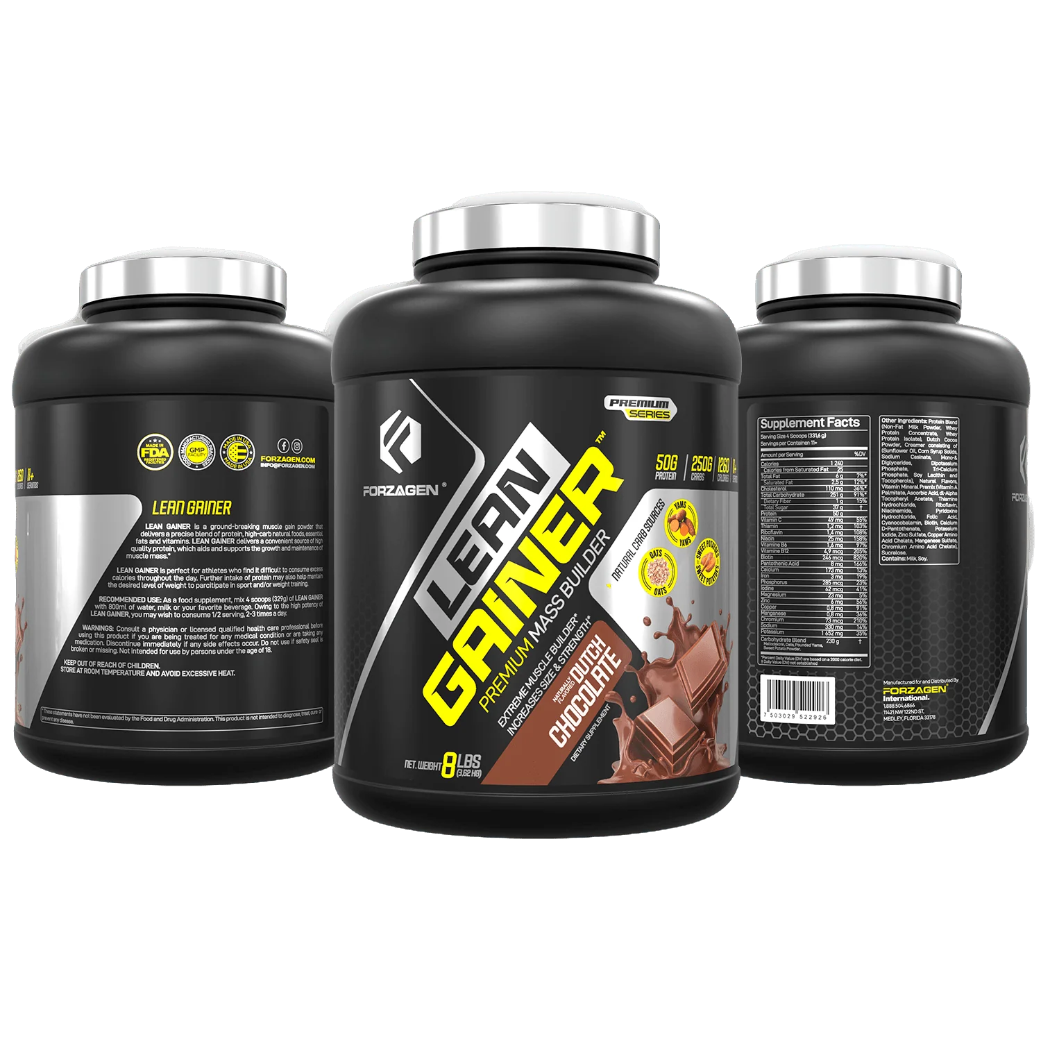 Forzagen Lean Gainer Premium Mass Builder - Image 4