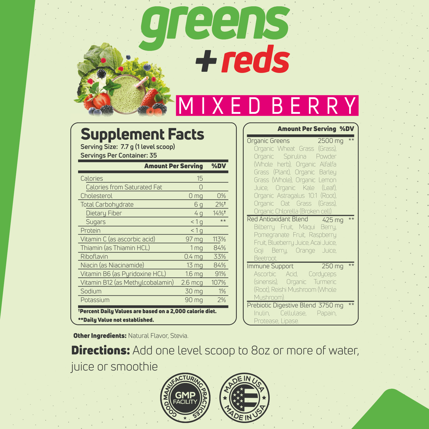 Forzagen Vegan Greens + Reds Superfood - Image 3