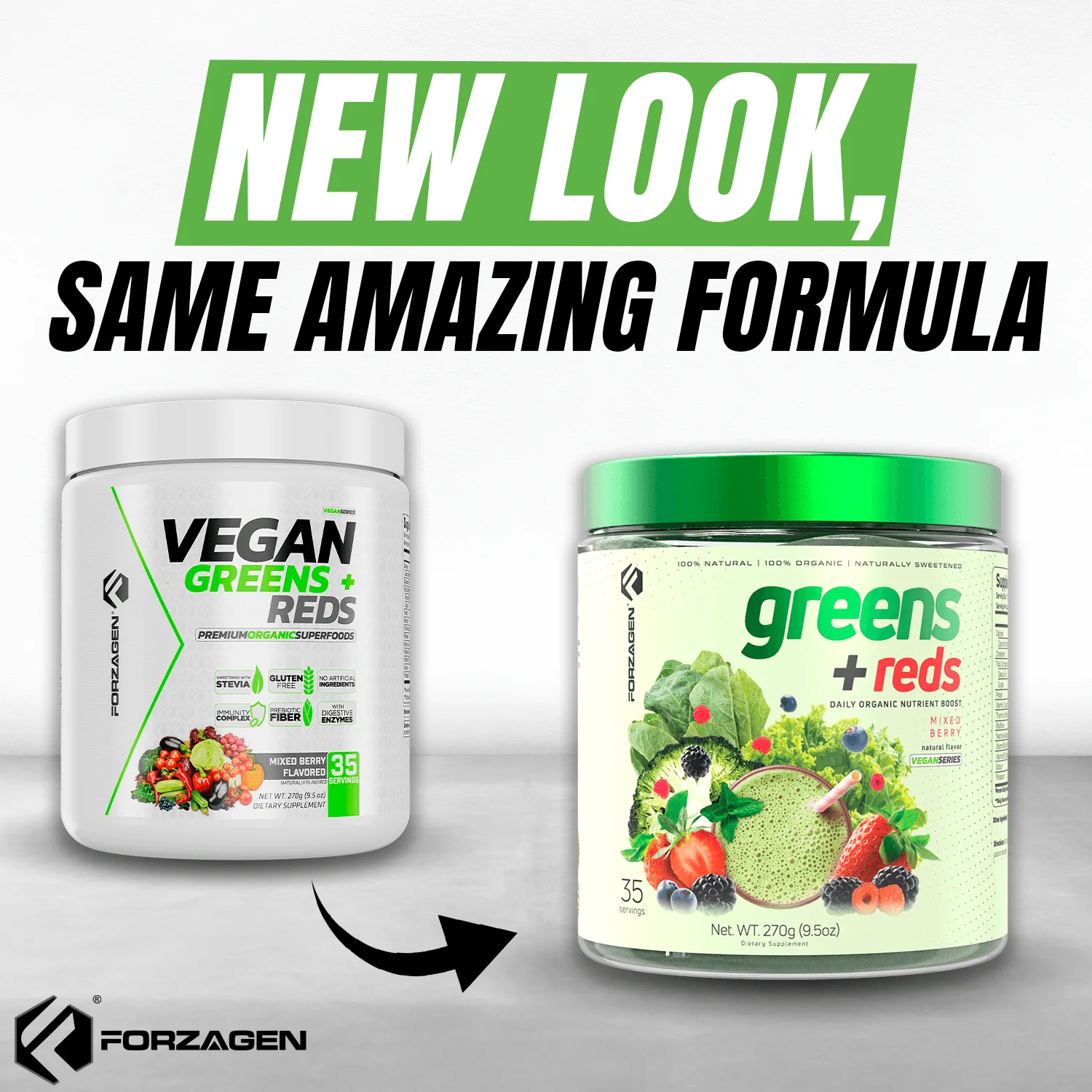 Forzagen Vegan Greens + Reds Superfood - Image 5