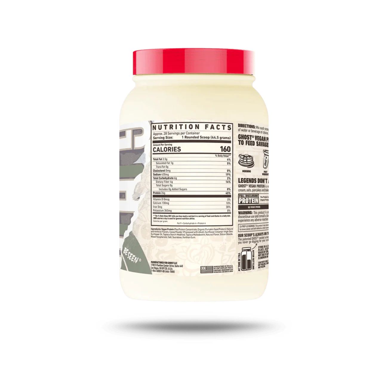 GHOST Vegan Protein V2 - Image 6