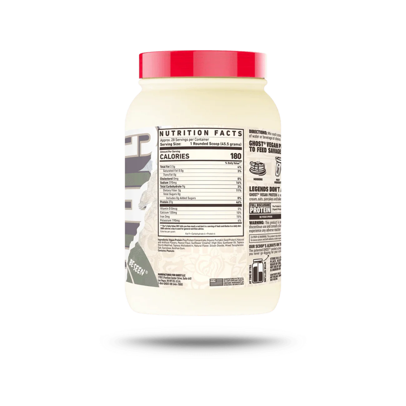 GHOST Vegan Protein V2 - Image 8