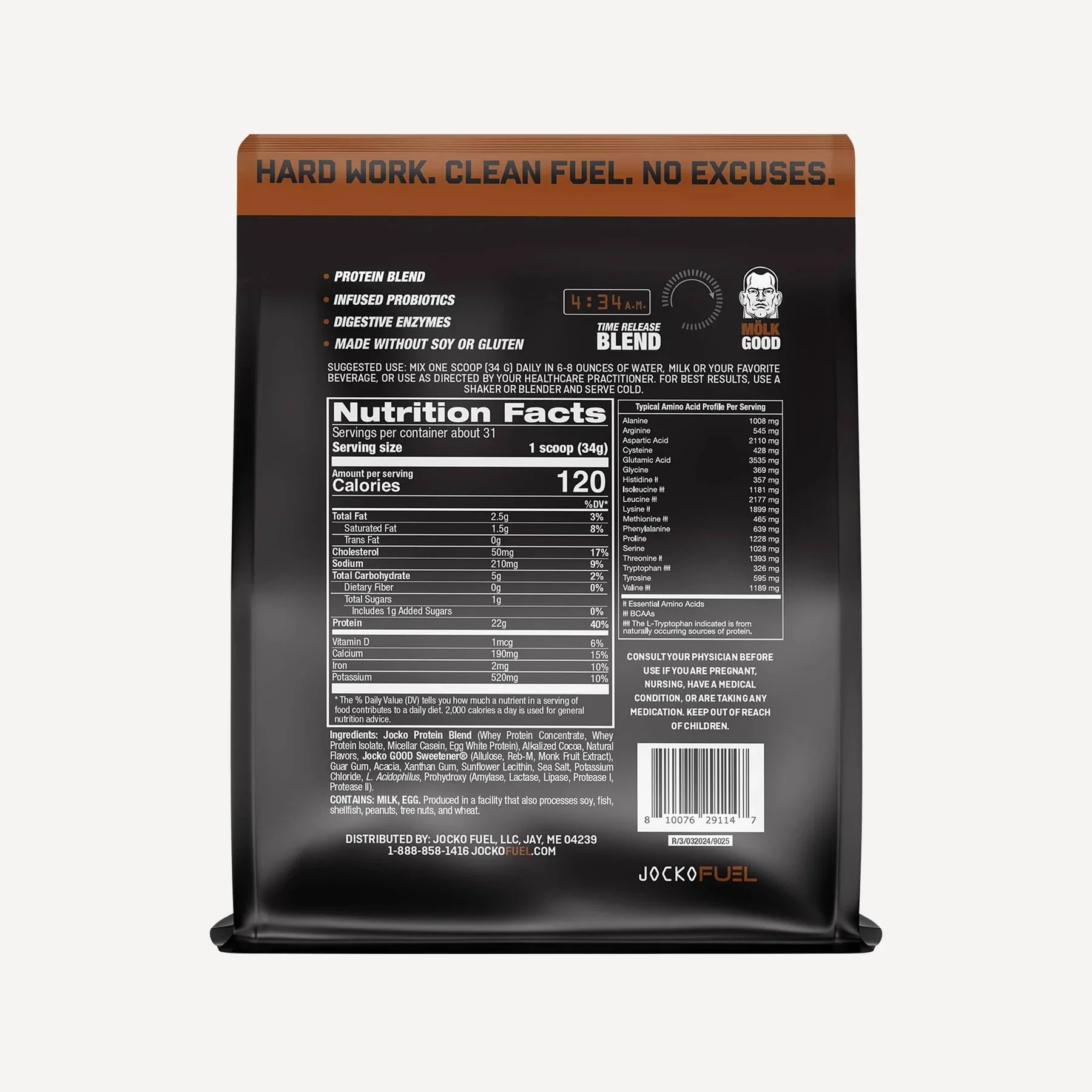 JOCKO Mölk Protein Powder Bag, 31 Servings - Image 10