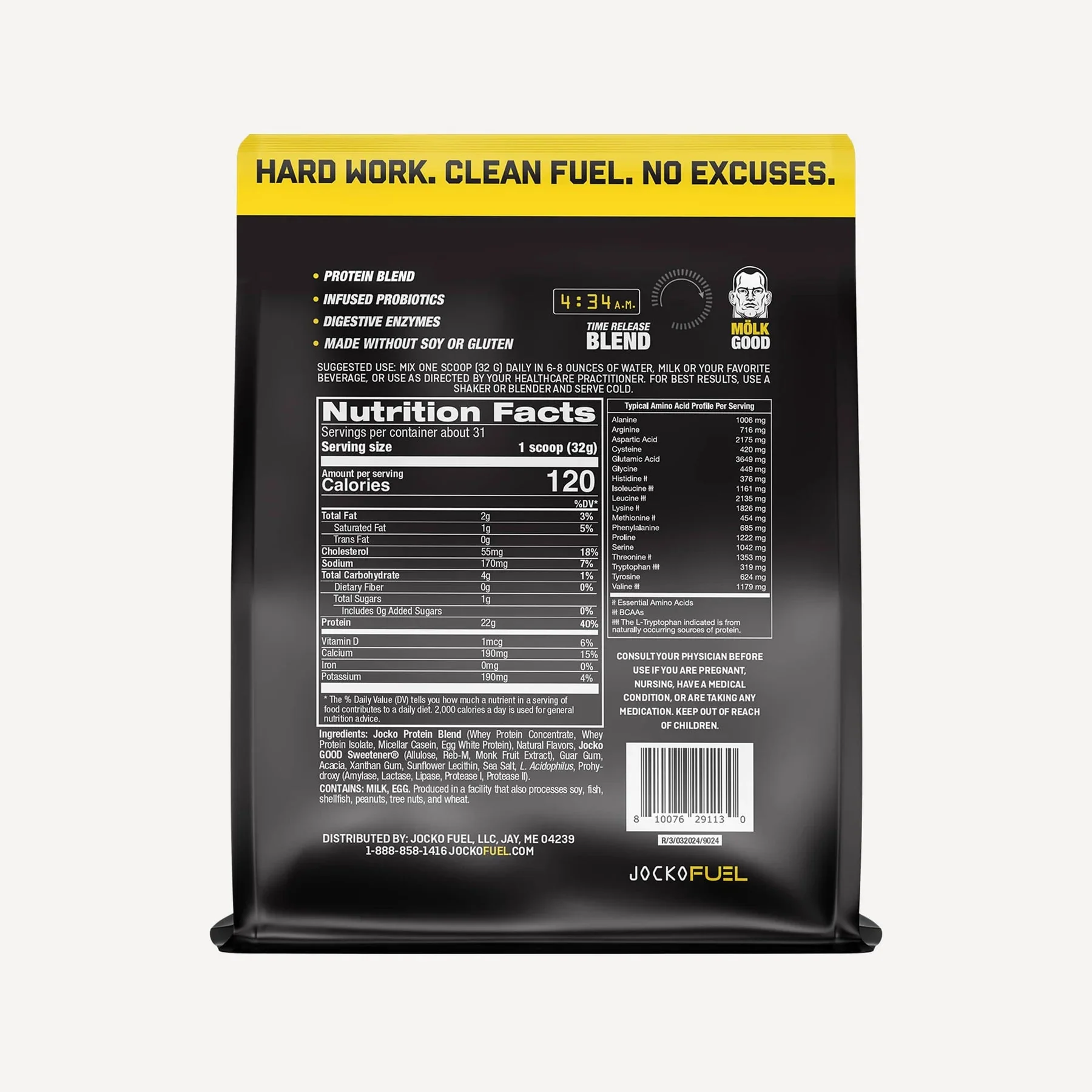 JOCKO Mölk Protein Powder Bag, 31 Servings - Image 4