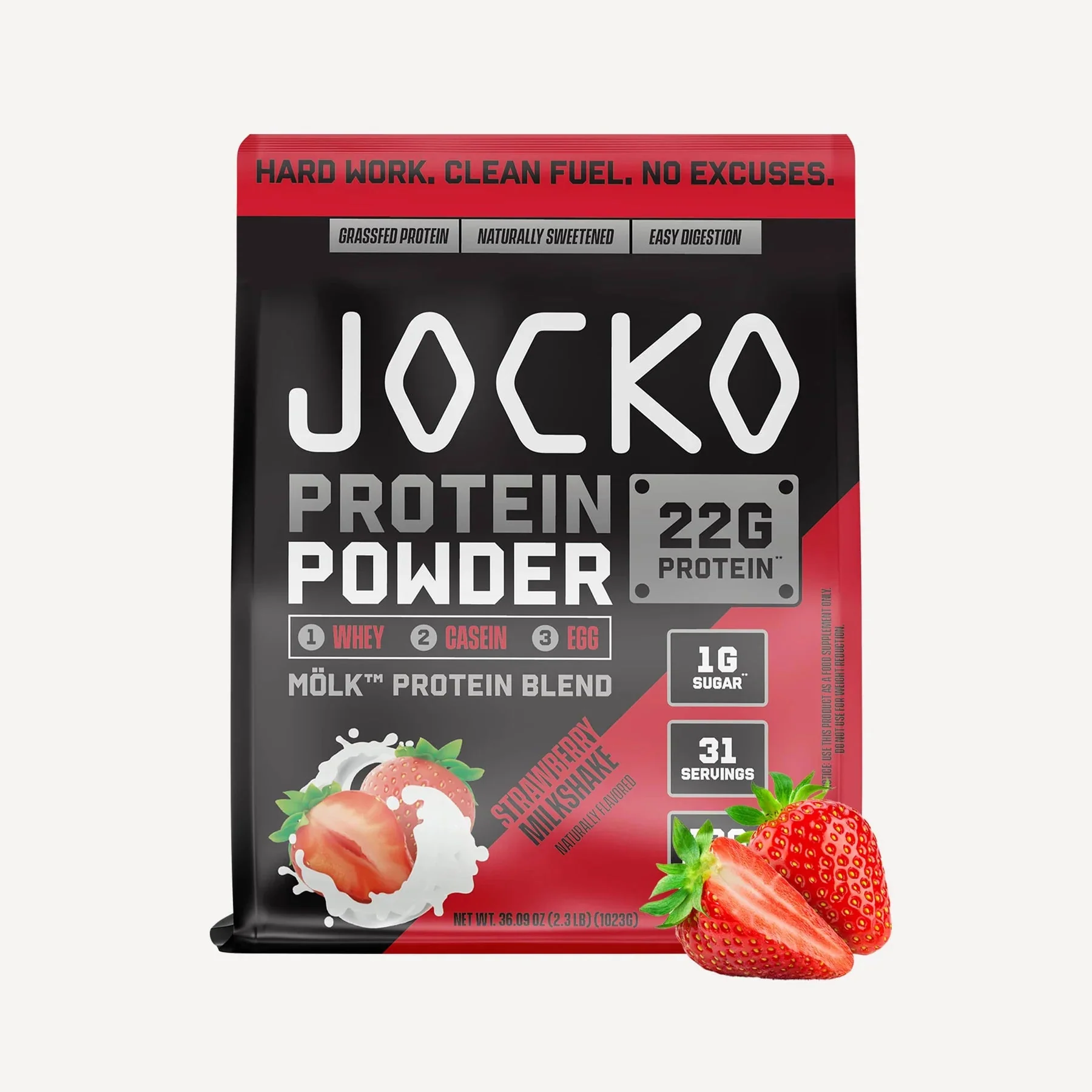 JOCKO Mölk Protein Powder Bag, 31 Servings - Image 5