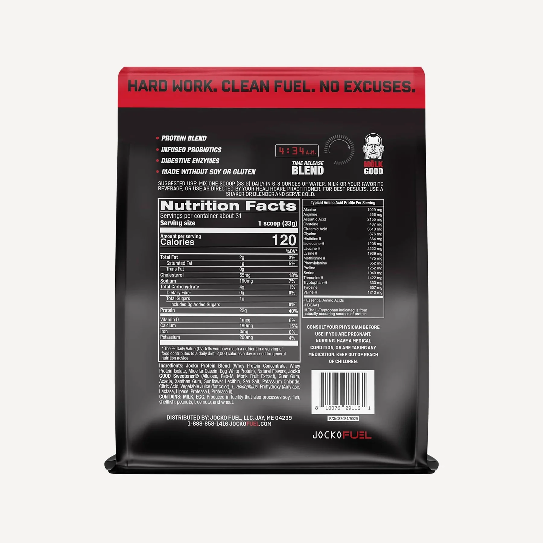 JOCKO Mölk Protein Powder Bag, 31 Servings - Image 6
