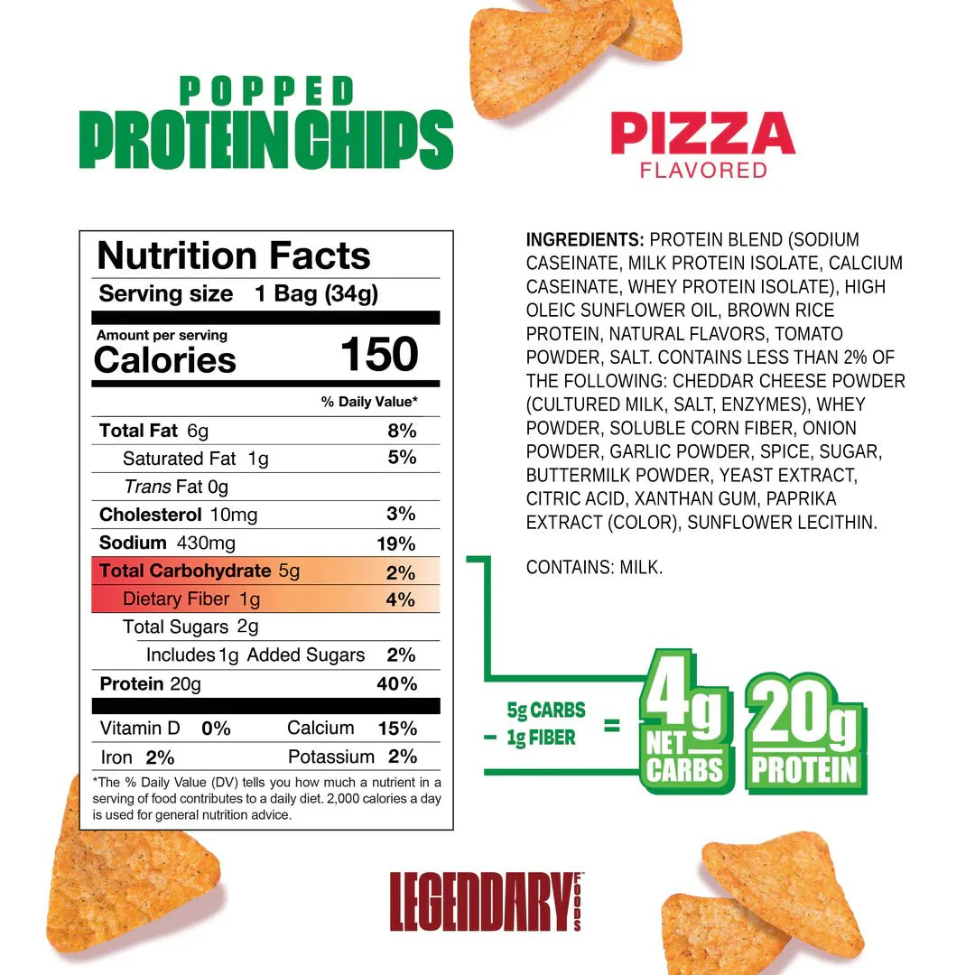 Legendary Foods Popped Protein Chips 7 Pack - Image 8