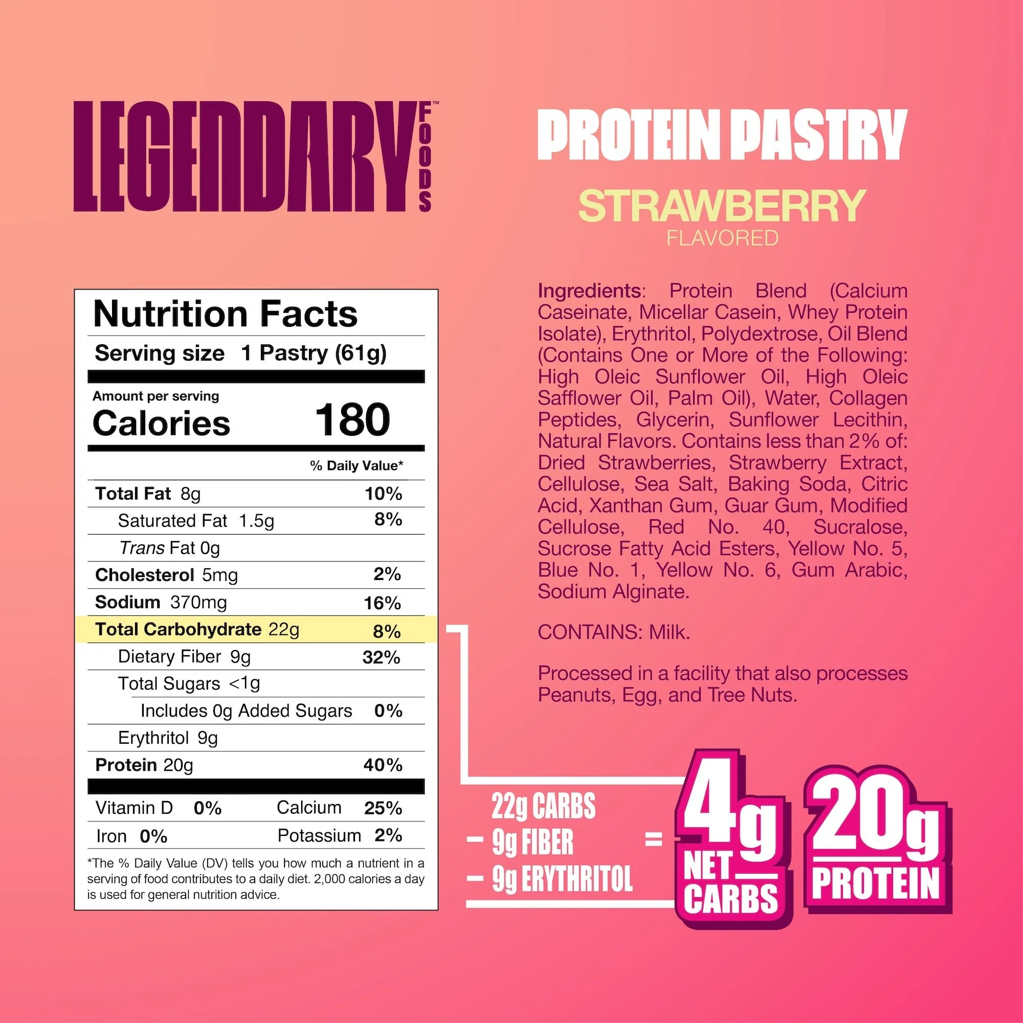 Legendary Foods Protein Pastry 10 Pack - Image 14