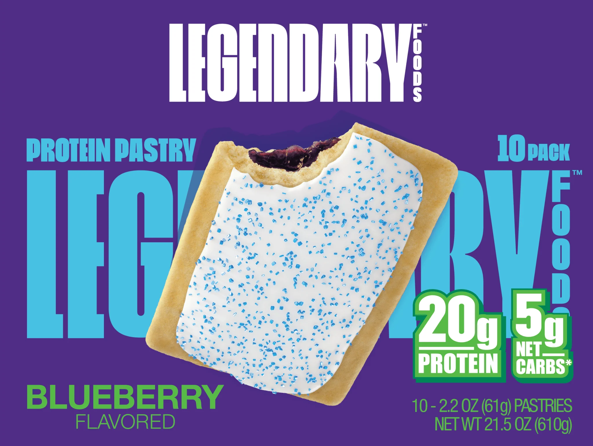 Legendary Foods Protein Pastry 10 Pack - Image 9
