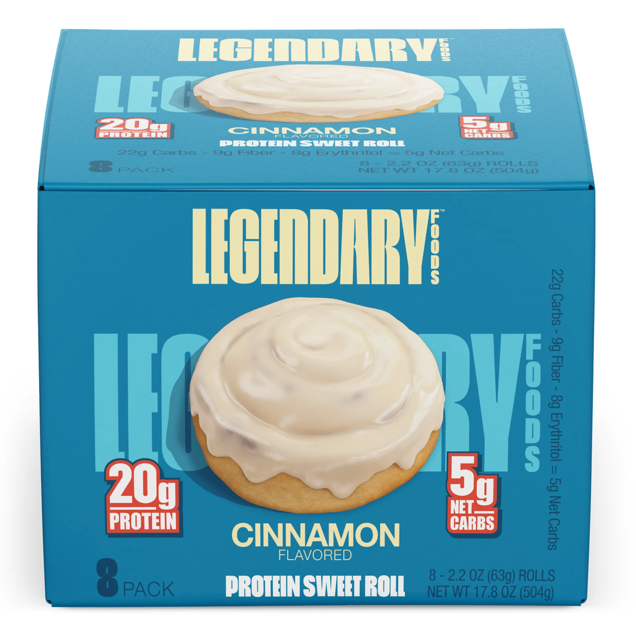 Legendary Foods Protein Sweet Roll 8 Pack - Image 3