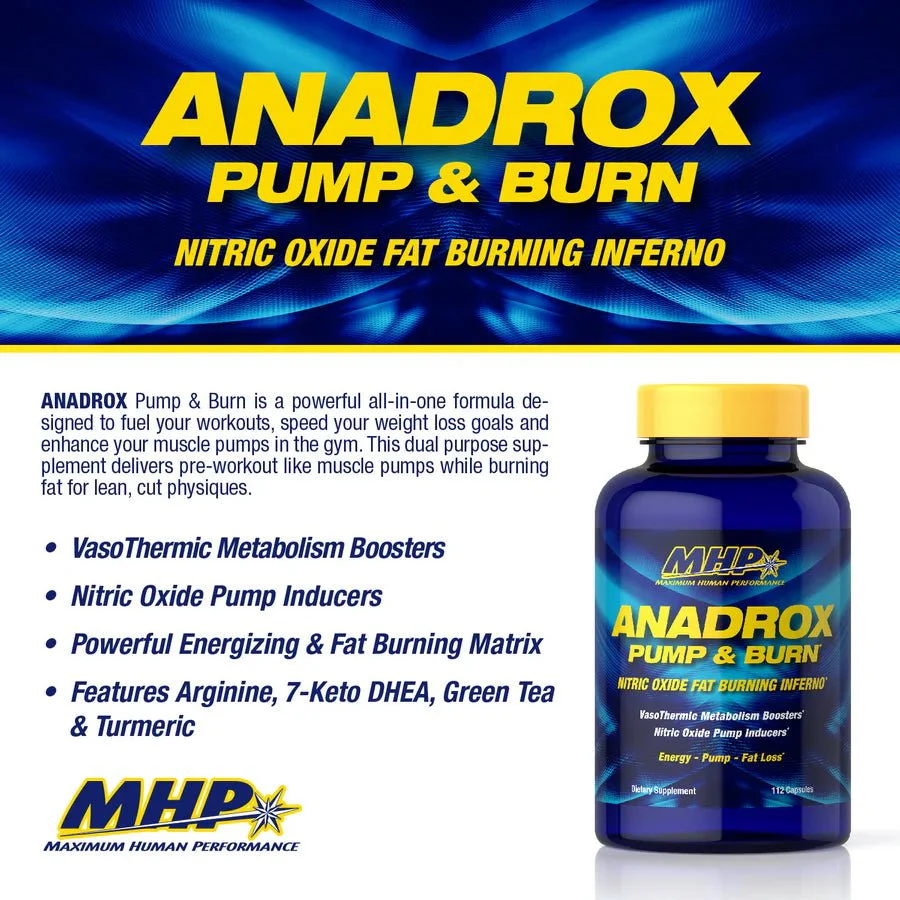 MHP Anadrox Pump & Burn - Image 4