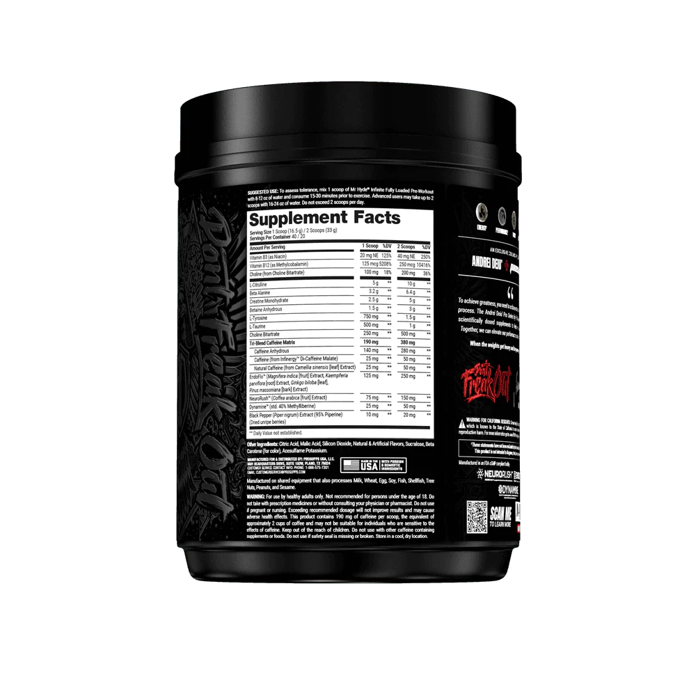 Pro Supps Mr. HYDE Infinite Fully Dosed Pre-Workout - Image 16
