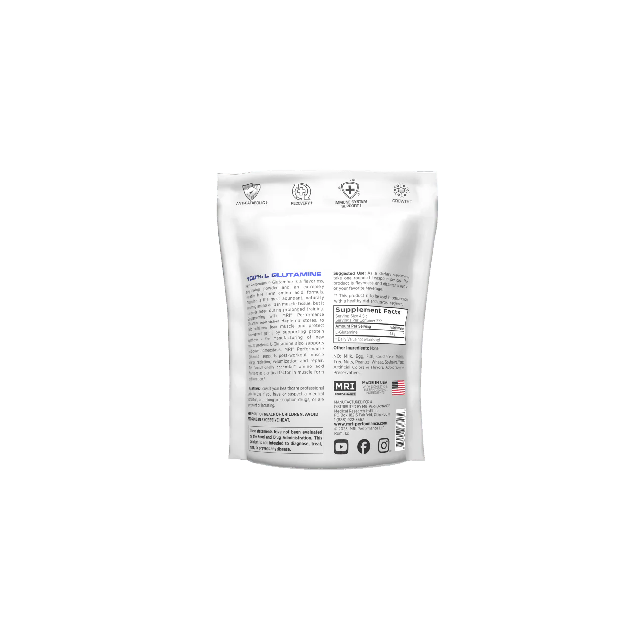 MRI Performance Glutamine - Image 3