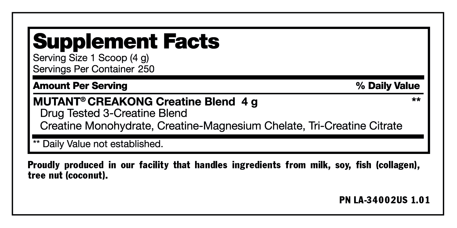 Mutant Creakong  - Advanced Creatine Multiplier - Image 3