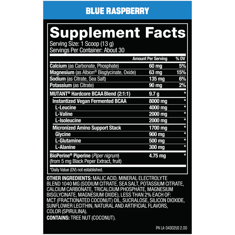 Mutant HARDCORE BCAA - Image 10