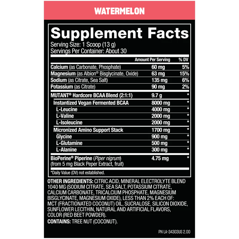 Mutant HARDCORE BCAA - Image 11