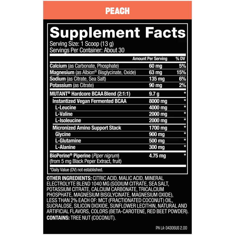 Mutant HARDCORE BCAA - Image 12