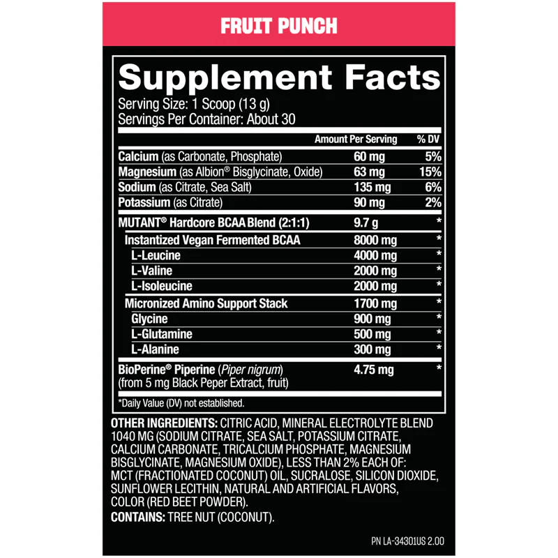 Mutant HARDCORE BCAA - Image 9
