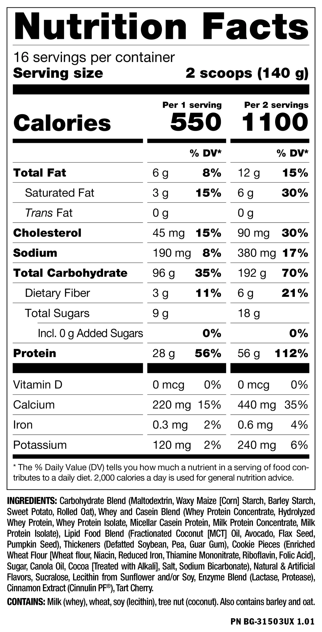 Mutant Mass - Whole Food Based Gainer - Image 11