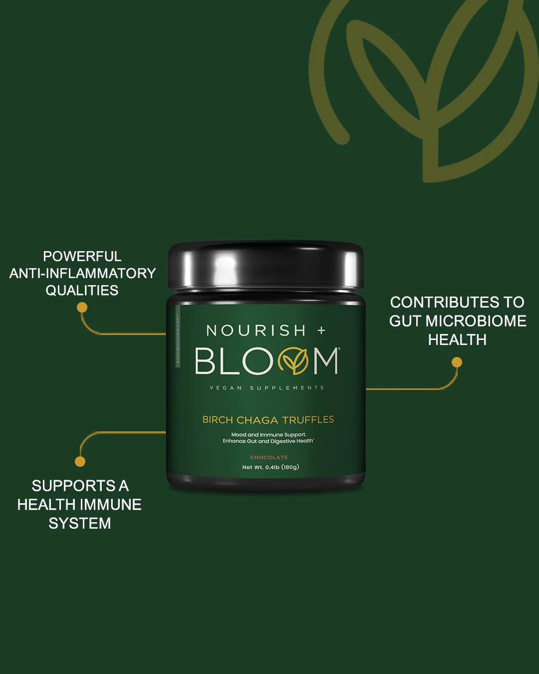 Nourish + Bloom Birch Chaga Truffles - Image 3