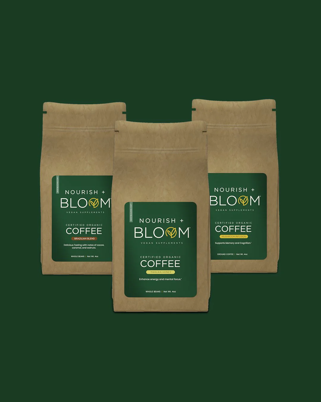 Nourish + Bloom Coffee - Brazilian Blend - Image 4