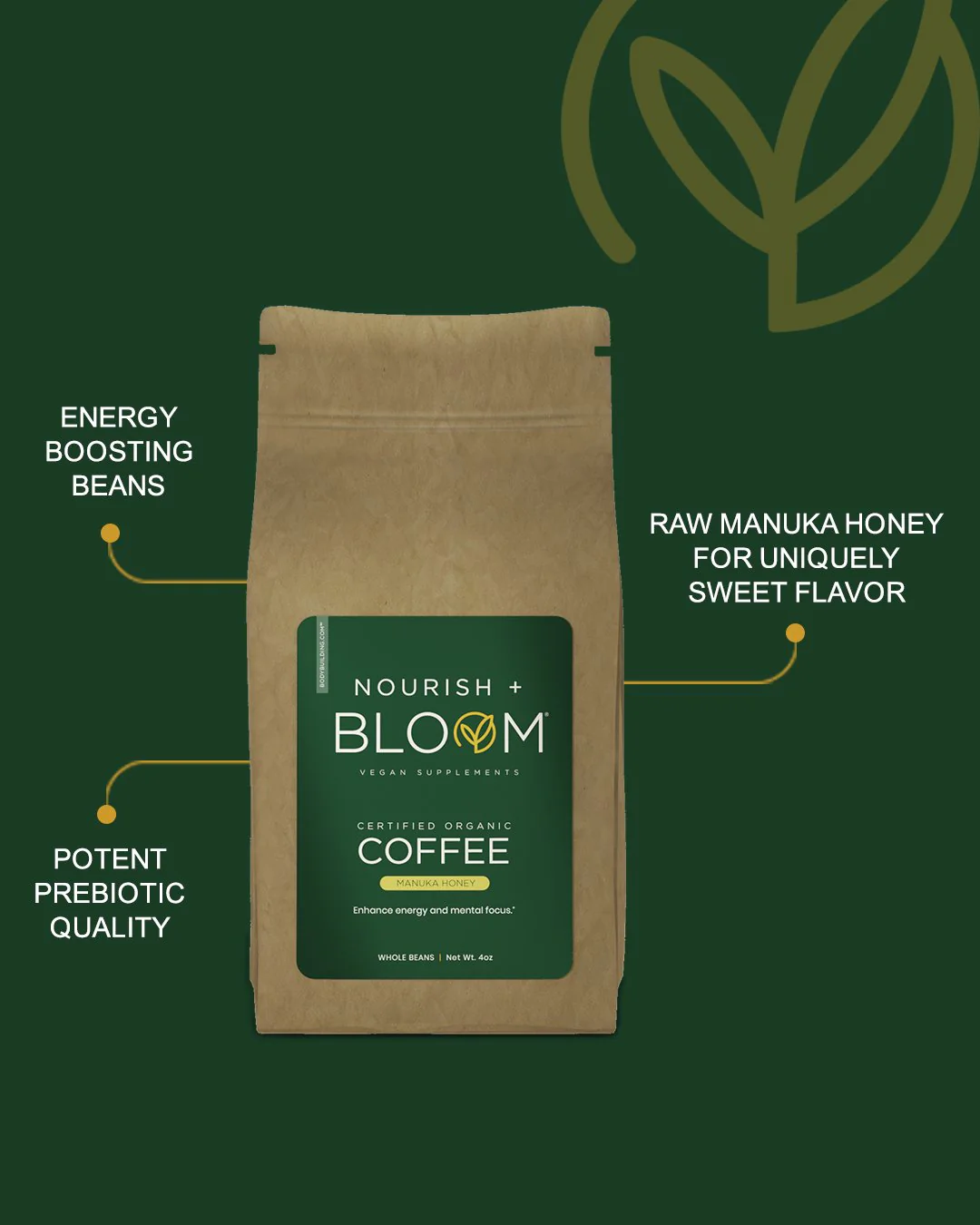 Nourish + Bloom Coffee - Manuka Honey - Image 3