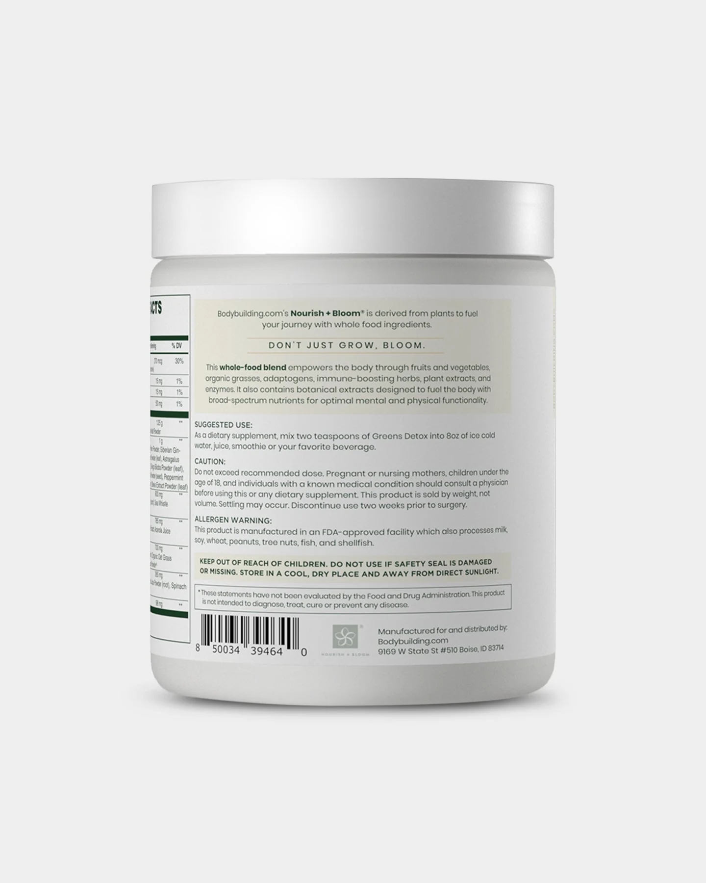Nourish + Bloom Greens Detox - Image 2