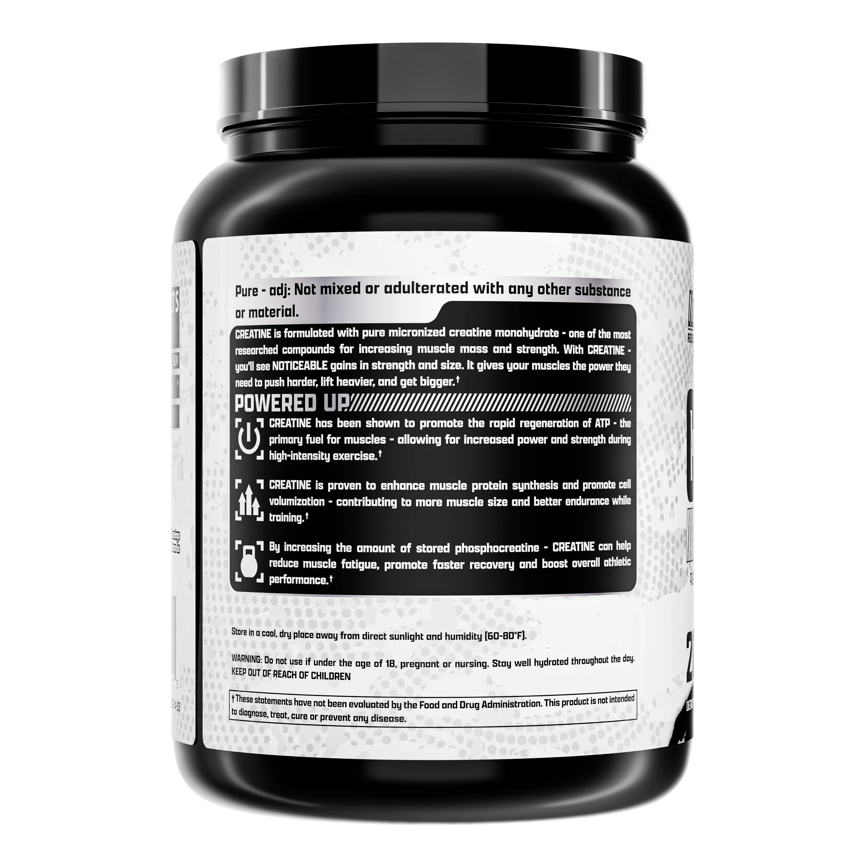 Nutrex Creatine Monohydrate 200 Servings - Image 3