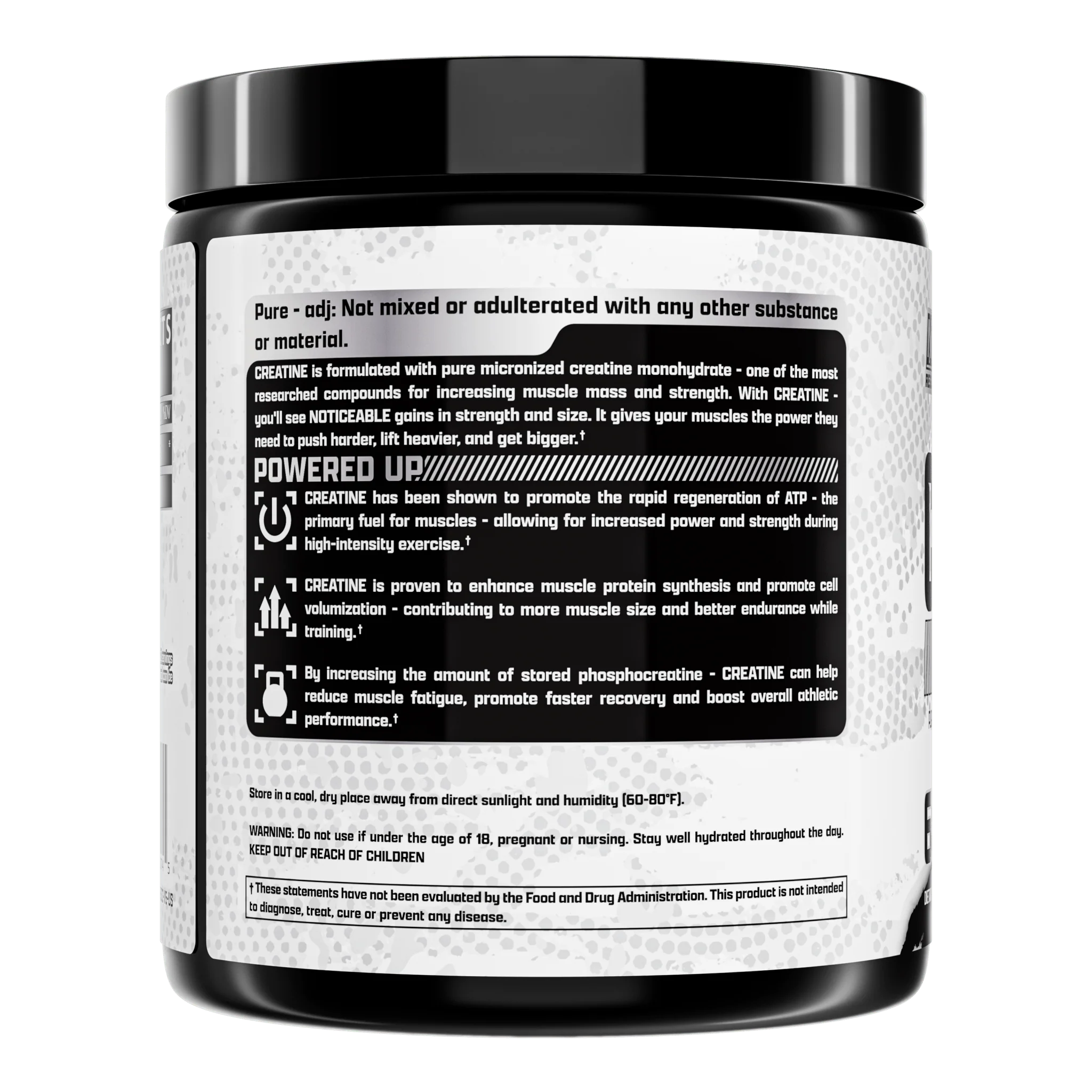 Nutrex Creatine Monohydrate 60 Servings - Image 5