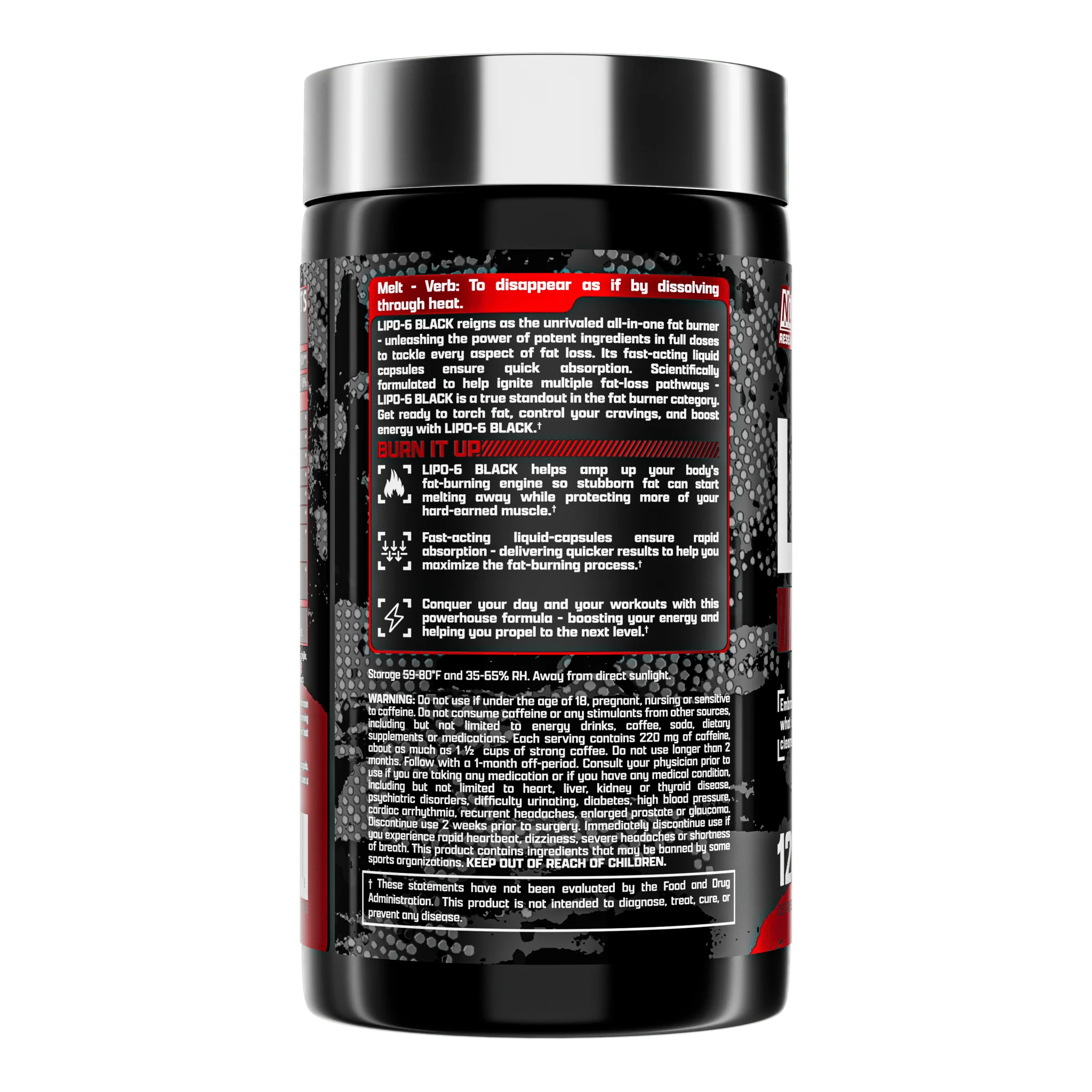 Nutrex LIPO-6 BLACK - Image 3