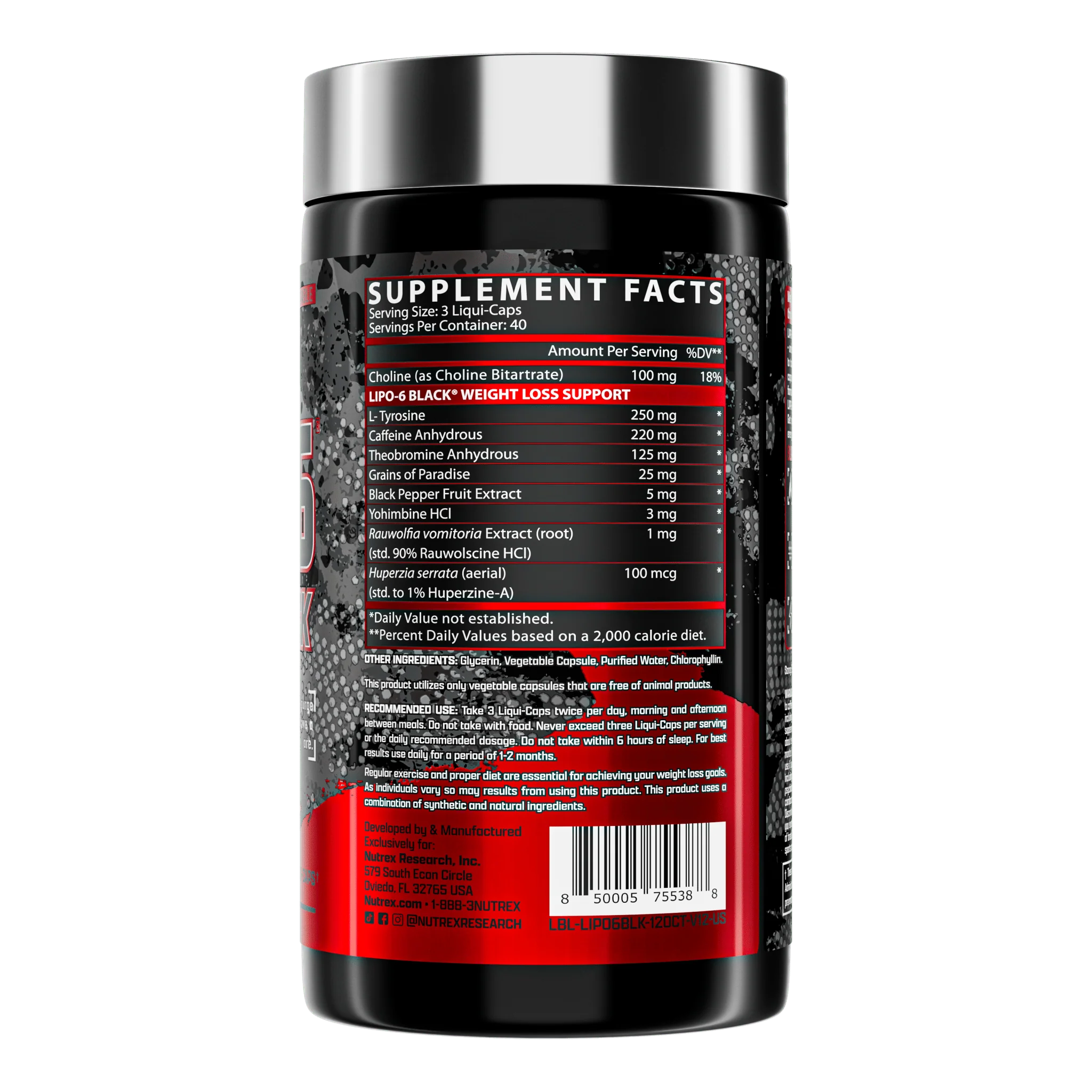 Nutrex LIPO-6 BLACK - Image 4