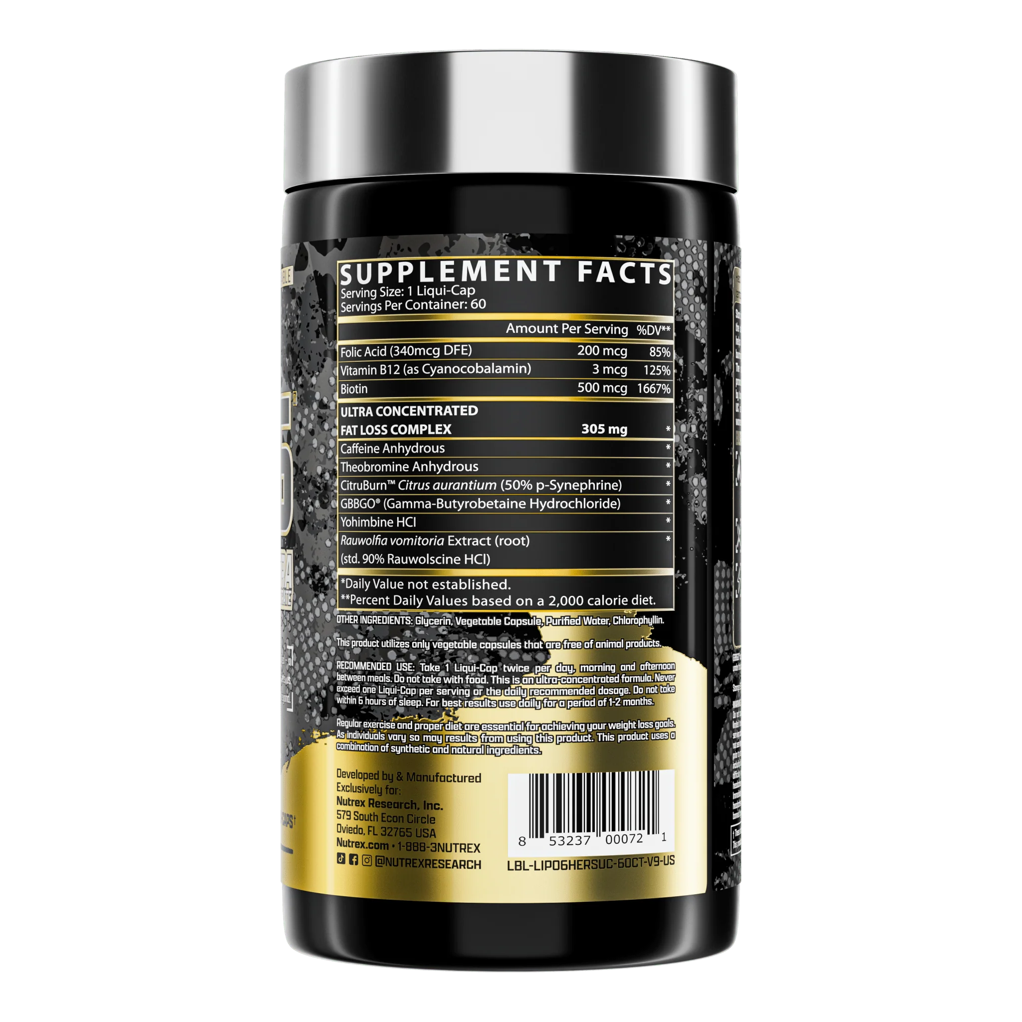 Nutrex LIPO-6 HERS ULTRA CONCENTRATE - Image 4